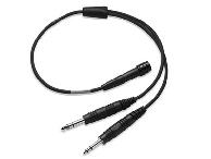 A20� HEADSET 6-PIN TO DUAL-PLUGS ADAPTER  - BOSE