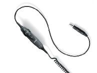 AVIATION HEADSET X� SINGLE HELICOPTER PLUG CABLE WITH DYNAMIC 5 OHMS MICROPHONE   - BOSE